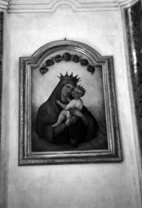 Quadro raffigurante la Vergine del Carmelo